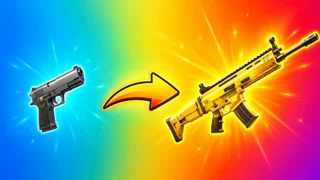 GUN GAME OG ONE SHOT (FFA) 🎯 — Fortnite Creative map