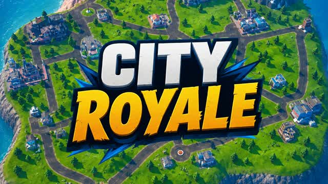 CITY ROYALE — Fortnite Creative map cover art