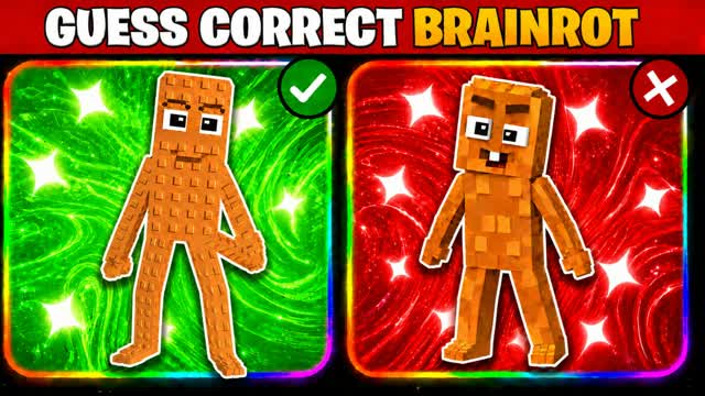 🔍GUESS THE CORRECT LOGOS🔍 [BRAINROT] — Fortnite Creative map