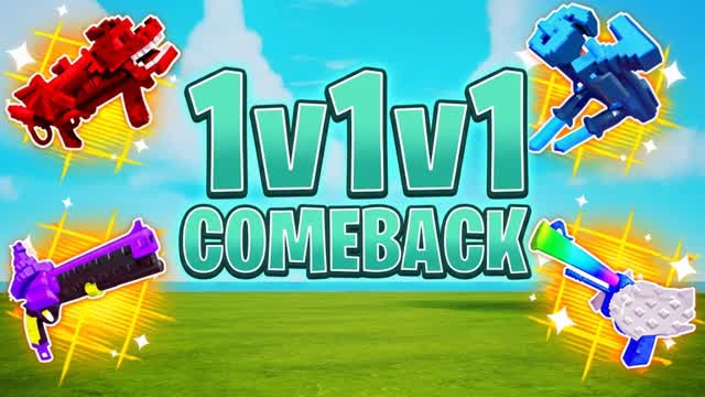 1v1v1 Reload comeback — Fortnite Creative map cover art