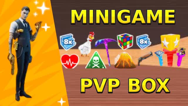 MINIGAME BOX PVP — Fortnite Creative map