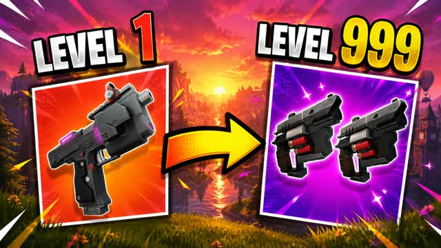 THE GUN GAME ONE SHOT — Fortnite Creative map