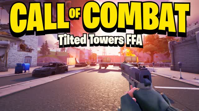 First Person Call of Combat FFA — Fortnite Creative map cover art