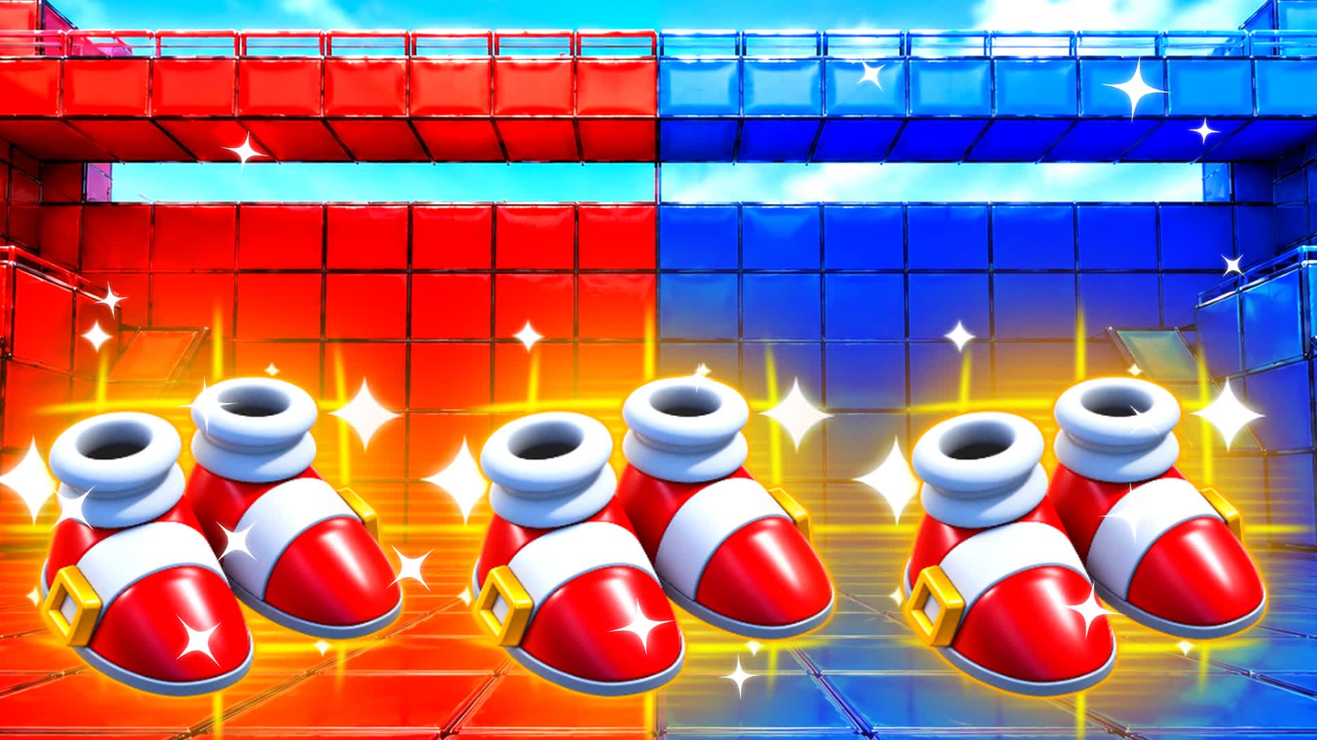 BLUE VS RED QUICK COMPOSURE 🔵🔴 — Fortnite Creative map