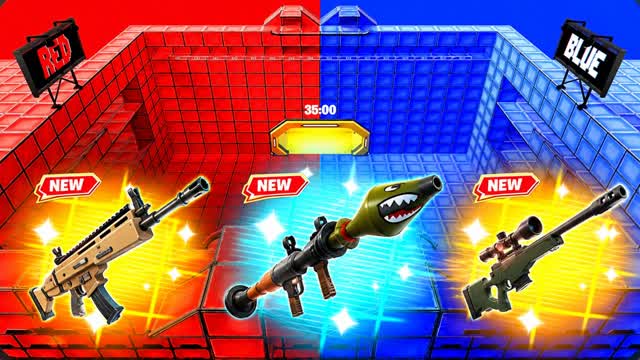PRIME RED VS BLUE — Fortnite Creative map