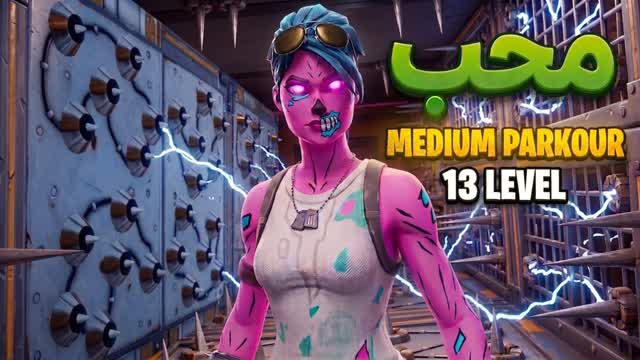 2323 PARKOUR 12 LEVELS محب — Fortnite Creative map