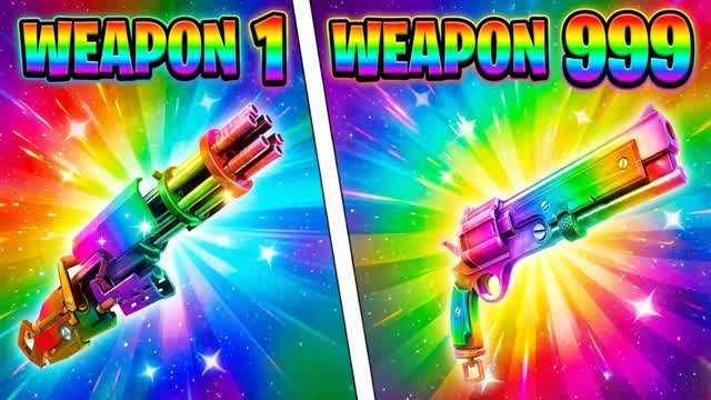 UNC😎 GUN GAME🔫 — Fortnite Creative map