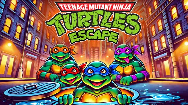 🐢NINJA TURTLES ESCAPE🥷 — Fortnite Creative map cover art