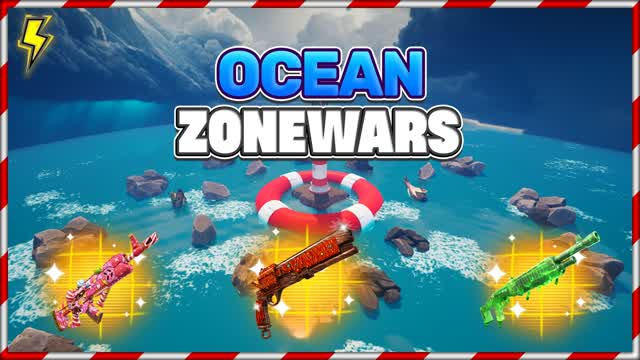 OCEAN ZONE WARS — Fortnite Creative map