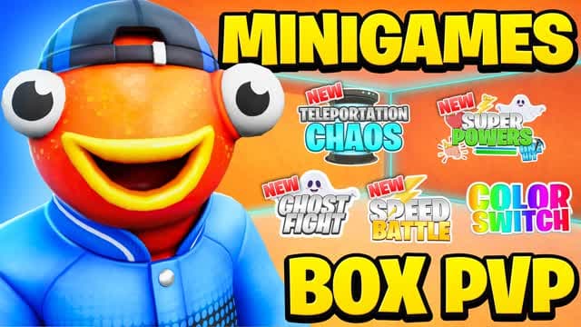 MINIGAME BOX FIGHTS 📦MINIGAMES — Fortnite Creative map
