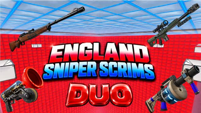 England duo sniper scrims🎯 — Fortnite Creative map