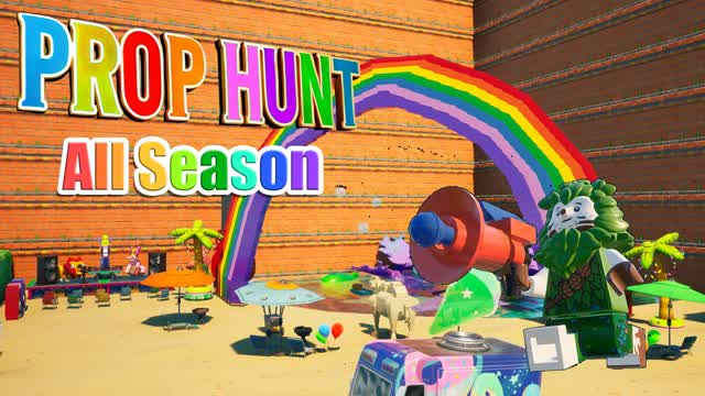 All season Prop Hunt — Fortnite Creative map