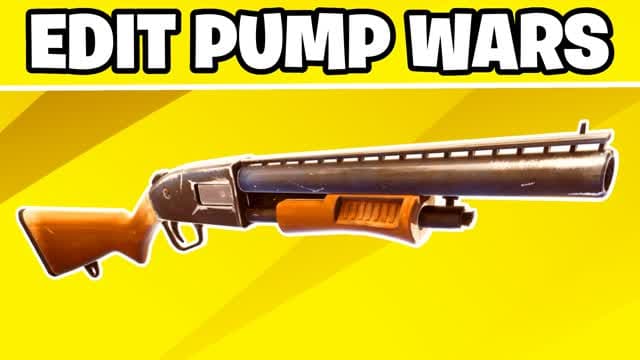 EDIT PUMP WARS 2026 — Fortnite Creative map cover art
