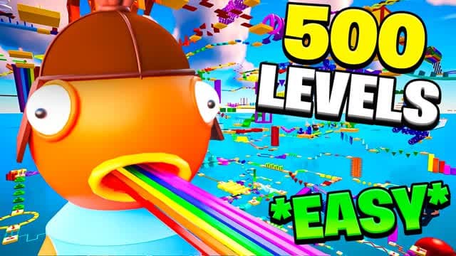 500 LEVEL EASY OBBY⭐ — Fortnite Creative map