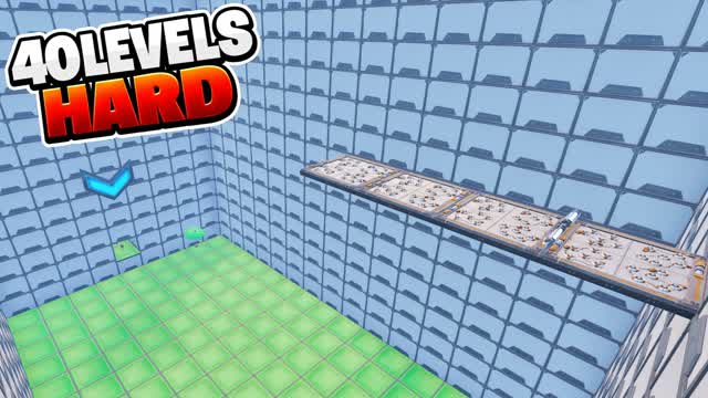 40 LEVEL HARD PARKOUR 💀 4067 باركور صعب — Fortnite Creative map
