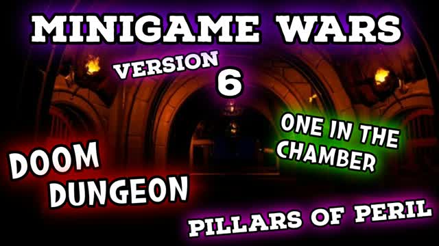 MINIGAME WARS VERSION 6 — Fortnite Creative map cover art