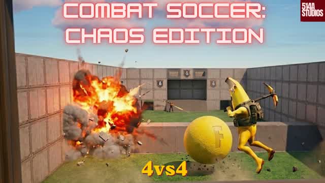 Combat Soccer: Chaos Edition — Fortnite Creative map