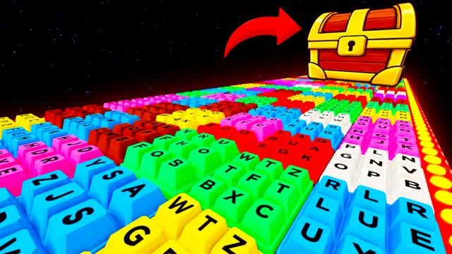 COLOR KEYBOARD BRIDGE — Fortnite Creative map
