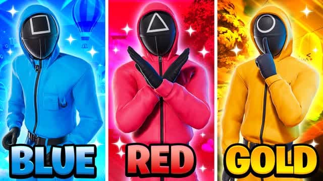 [RED🔴] Rainbow Hide and Seek Squid Game — Fortnite Creative map