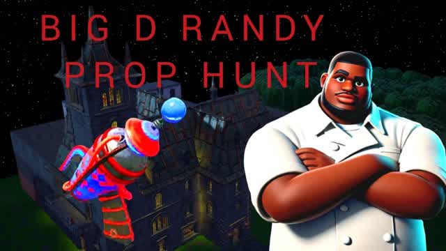 Big d randy prop hunt — Fortnite Creative map cover art