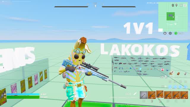 LAKOKOS 1V1 — Fortnite Creative map cover art