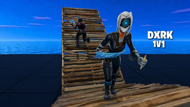 DXRK 1V1   (200 pumps) — Fortnite Creative map cover art