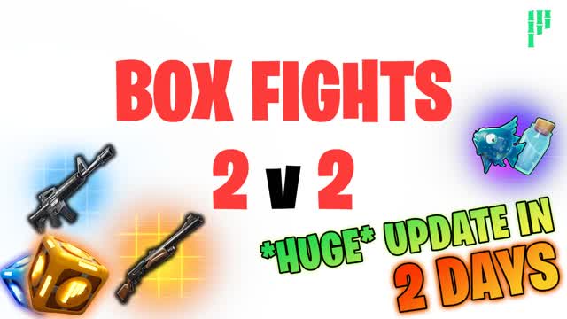 PANDVIL BOX FIGHTS (2V2) 📦 — Fortnite Creative map cover art