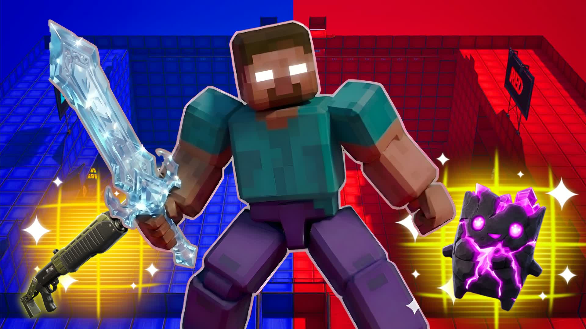 DEMBELE RED VS BLUE 🔴🔵 UNC 67 — Fortnite Creative map