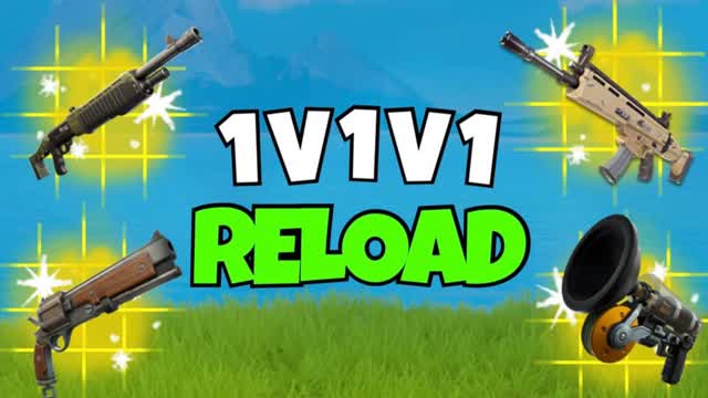 1V1V1 RELOAD FREE FOR ALL — Fortnite Creative map