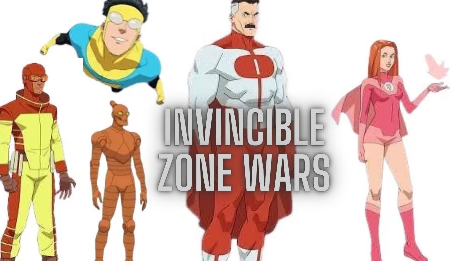 Invincible zone wars — Fortnite Creative map