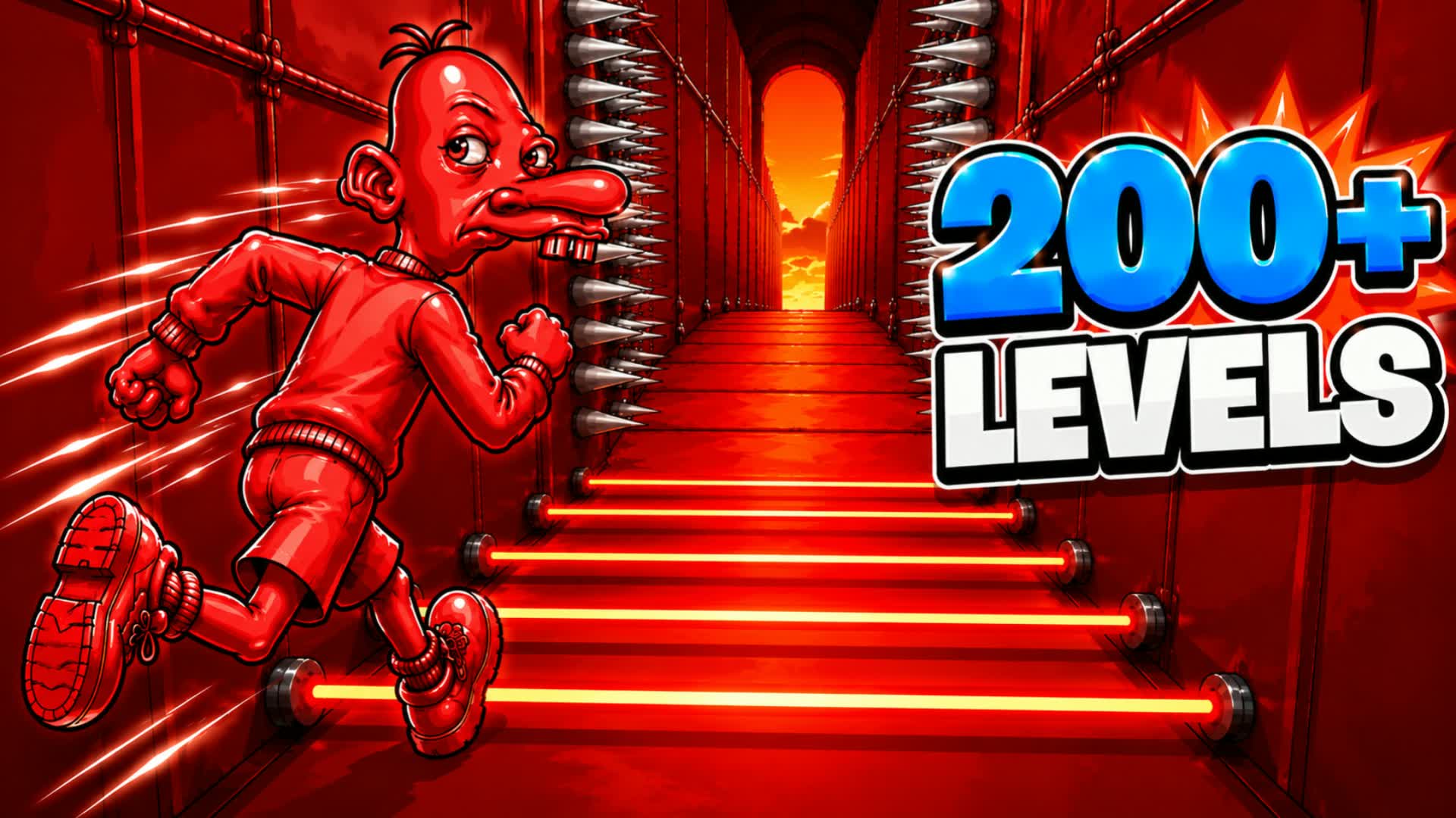 🔥 200 LEVELS HARD PARKOUR — Fortnite Creative map