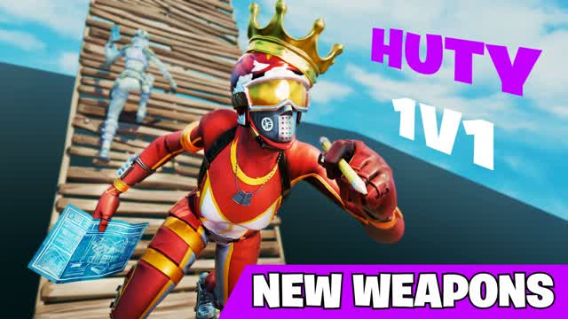 Huty 1v1 — Fortnite Creative map cover art