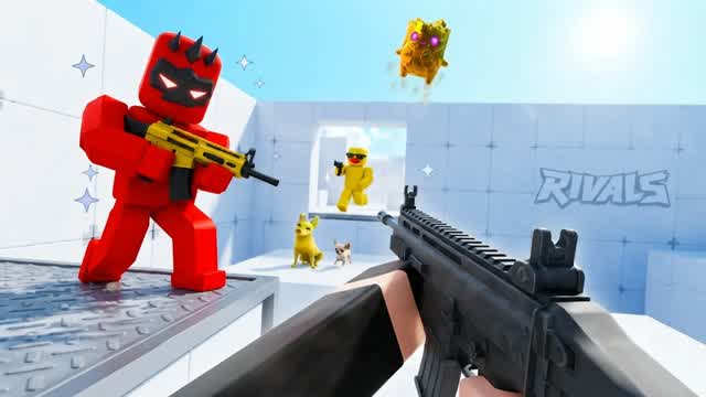 RIVALS RED VS BLUE🔵🔴FAZF — Fortnite Creative map cover art