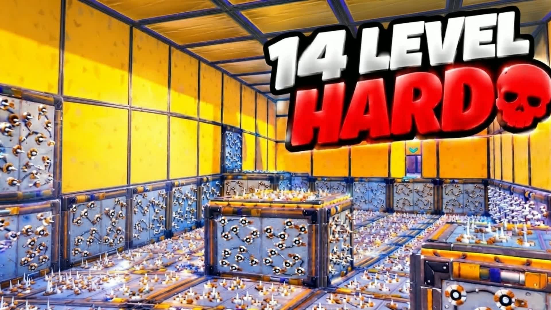 HARD PARKOUR 14 LEVEL DEATHRUN باركور — Fortnite Creative map