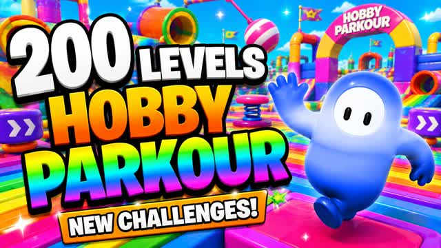 FALL GUYS 200+ OBBY PARKOUR — Fortnite Creative map
