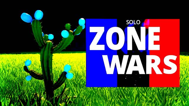 ا✨SOLO ZONE WARS✨ا — Fortnite Creative map cover art