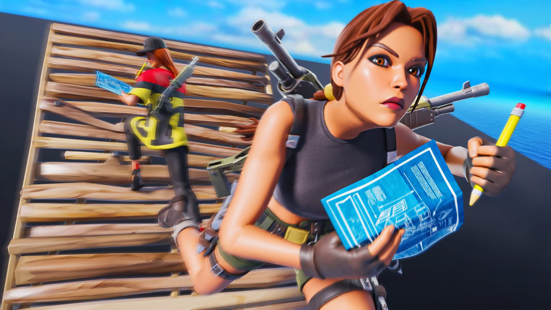 1V1 BUILD FIGHTS [YVIL2FAST] — Fortnite Creative map