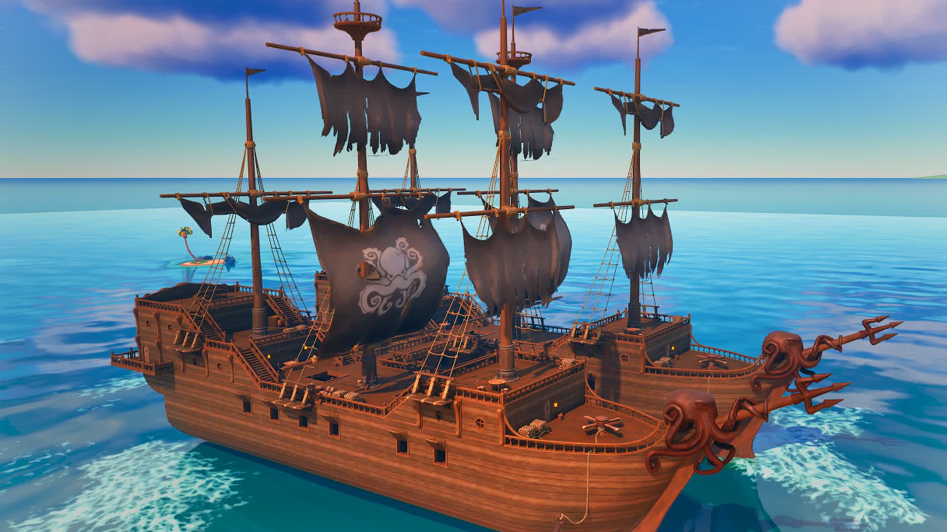 THE BOAT - GUN GAME — Fortnite Creative map