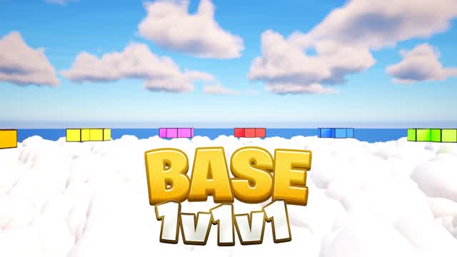 BASE 1V1V1 ☁️🎯 — Fortnite Creative map cover art