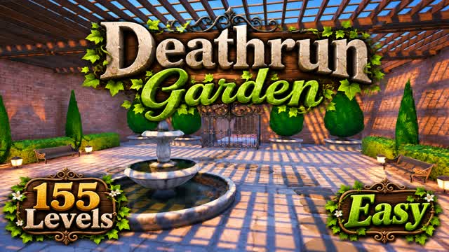 🌿 DEATHRUN GARDEN 🌿 — Fortnite Creative map