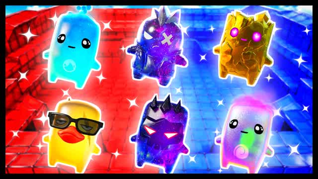 RED VS BLUE TEAM SYNC 🔴🔵 — Fortnite Creative map