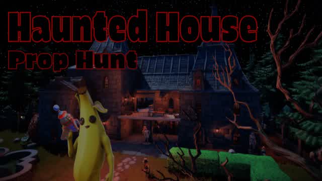Haunted House Prop Hunt — Fortnite Creative map cover art
