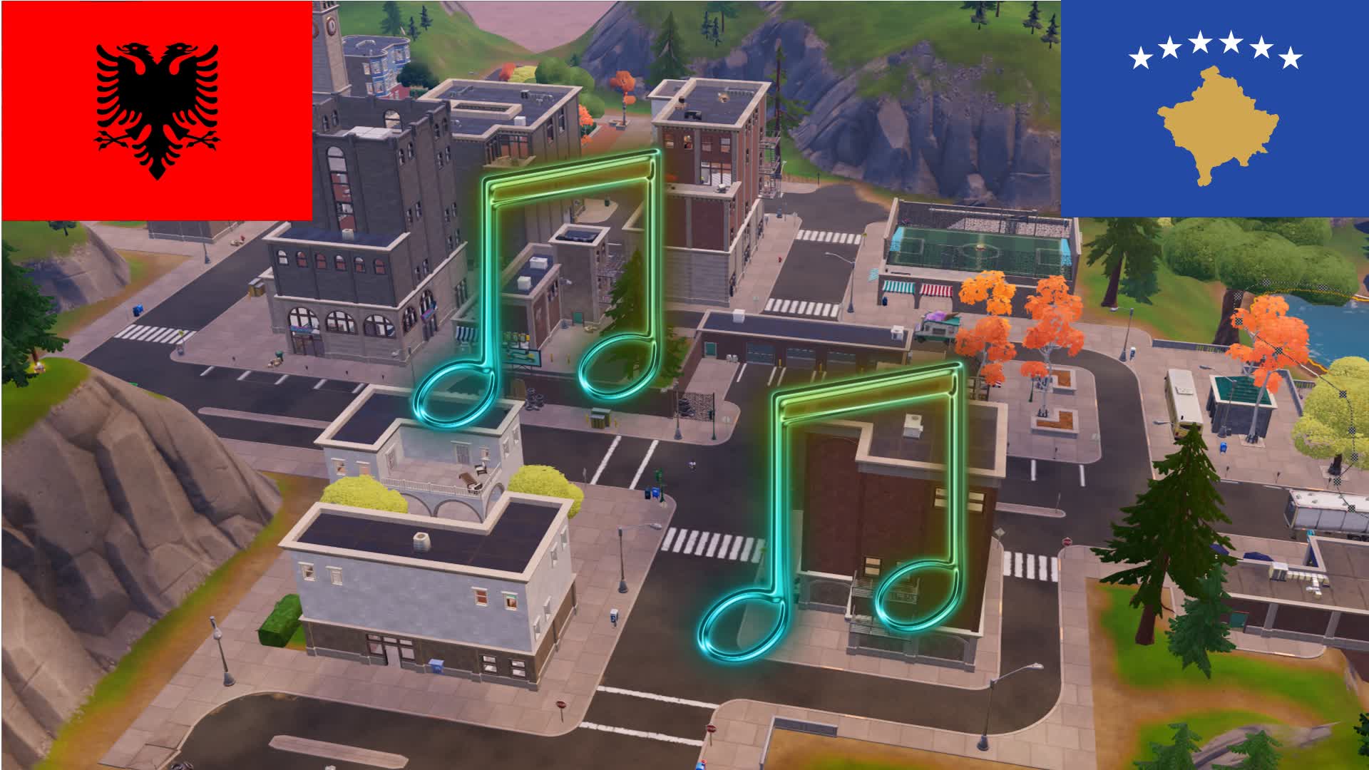 Albania Zone Wars — Fortnite Creative map