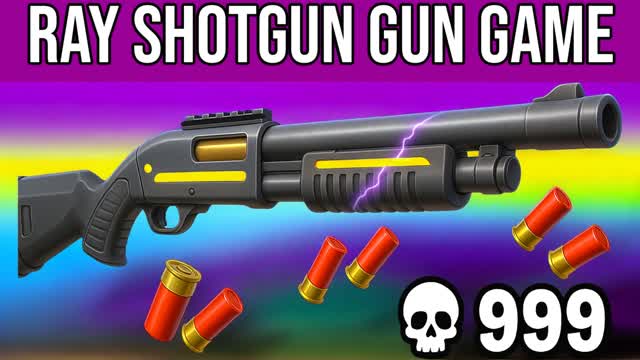 Ray Shotgun Gun Game — Fortnite Creative map