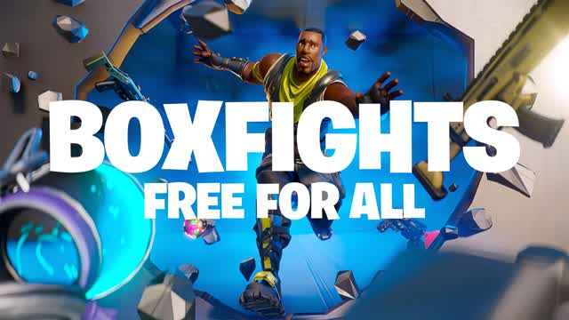 BOXFIGHT FFA - ボックスファイト乱戦場 — Fortnite Creative map cover art