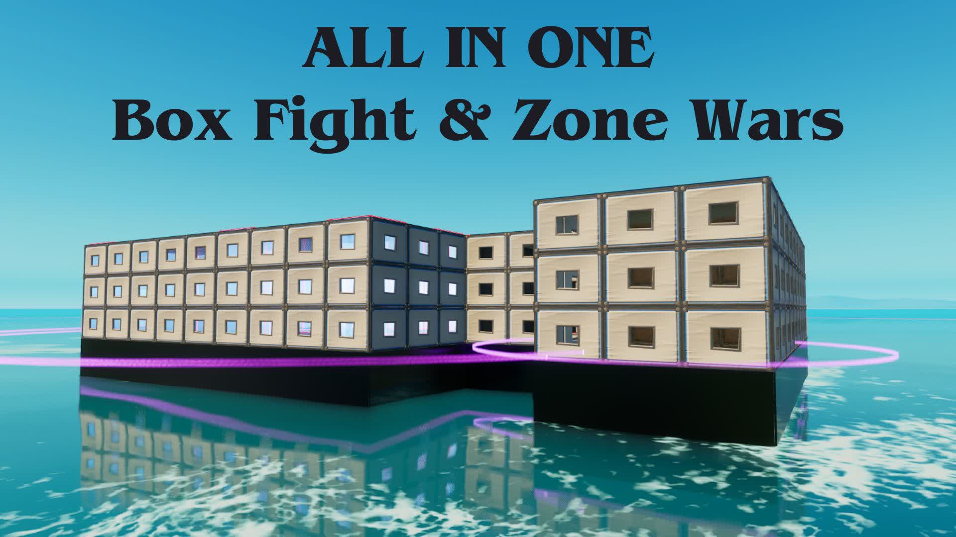 Box Fight Zone Wars — Fortnite Creative map