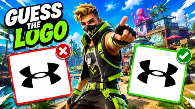 GUESS LOGO 🔎 PARKOUR OBBY — Fortnite Creative map