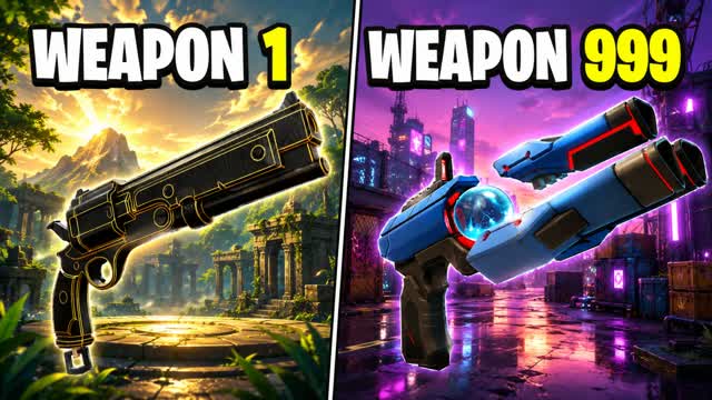 🔫All WEAPONS ONE SHOT🔥 — Fortnite Creative map