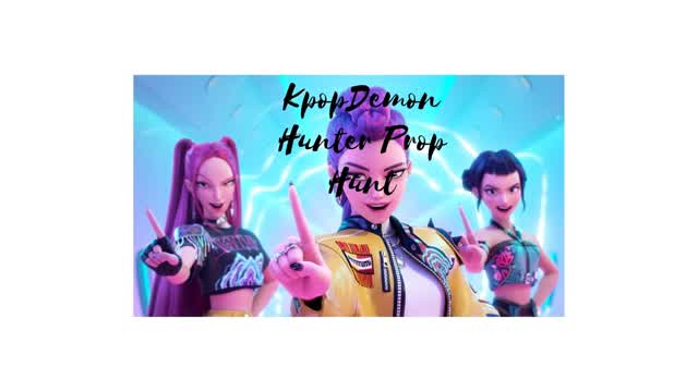 KPOP DEMON HUNTER PROP HUNT MAP — Fortnite Creative map cover art