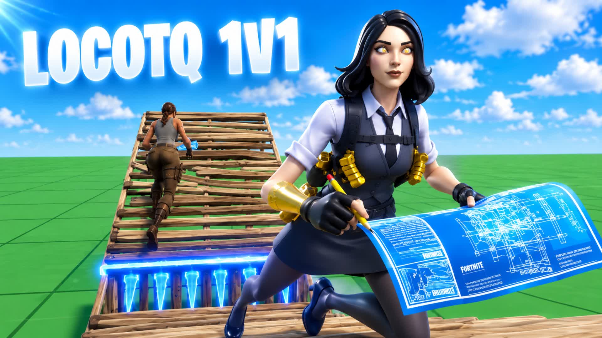 1v1 Build Fight [LOCOTQ] — Fortnite Creative map